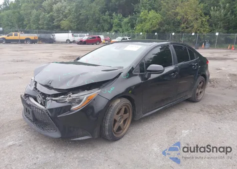 2020 Toyota Corolla Le z USA, uszkodzony, nr VIN 5YFEPRAE1LP110517